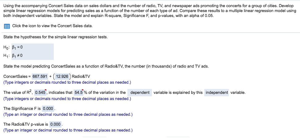 chosen level of significance, reject the null hypothesis. The results suggest that