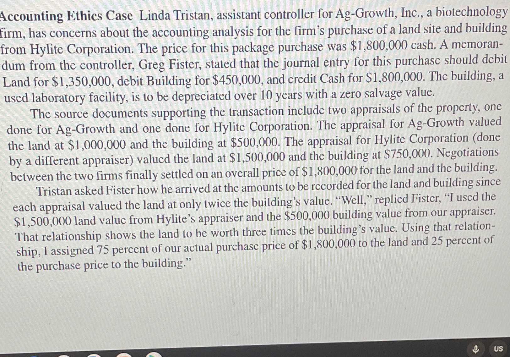 I need help with these questions. A. How does the accounting analysis