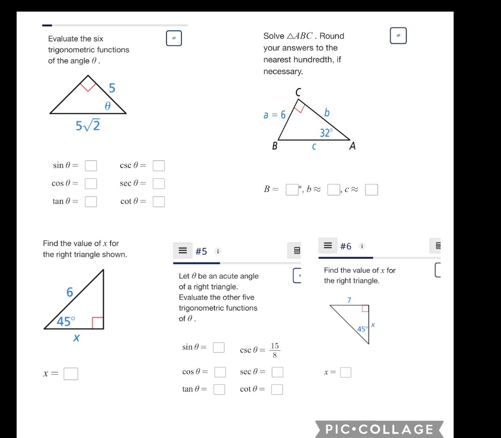 There is 5 questions please answer read each question and answer them