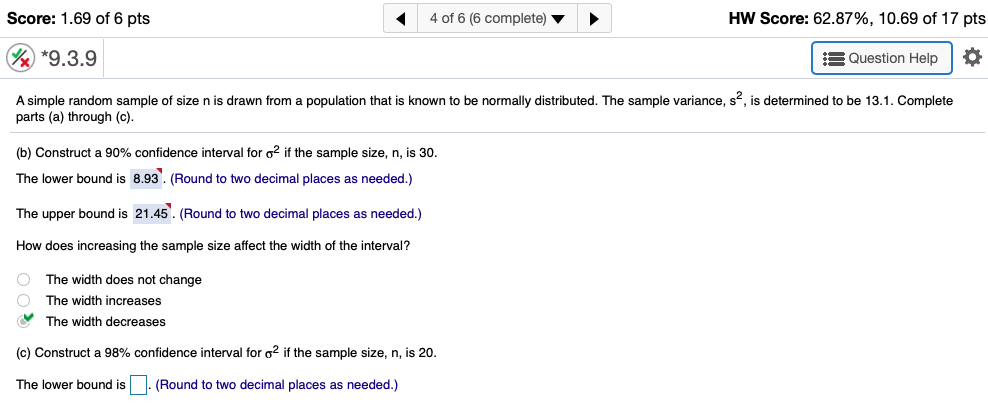 could you please help figure out the upper and lower bound. Thank