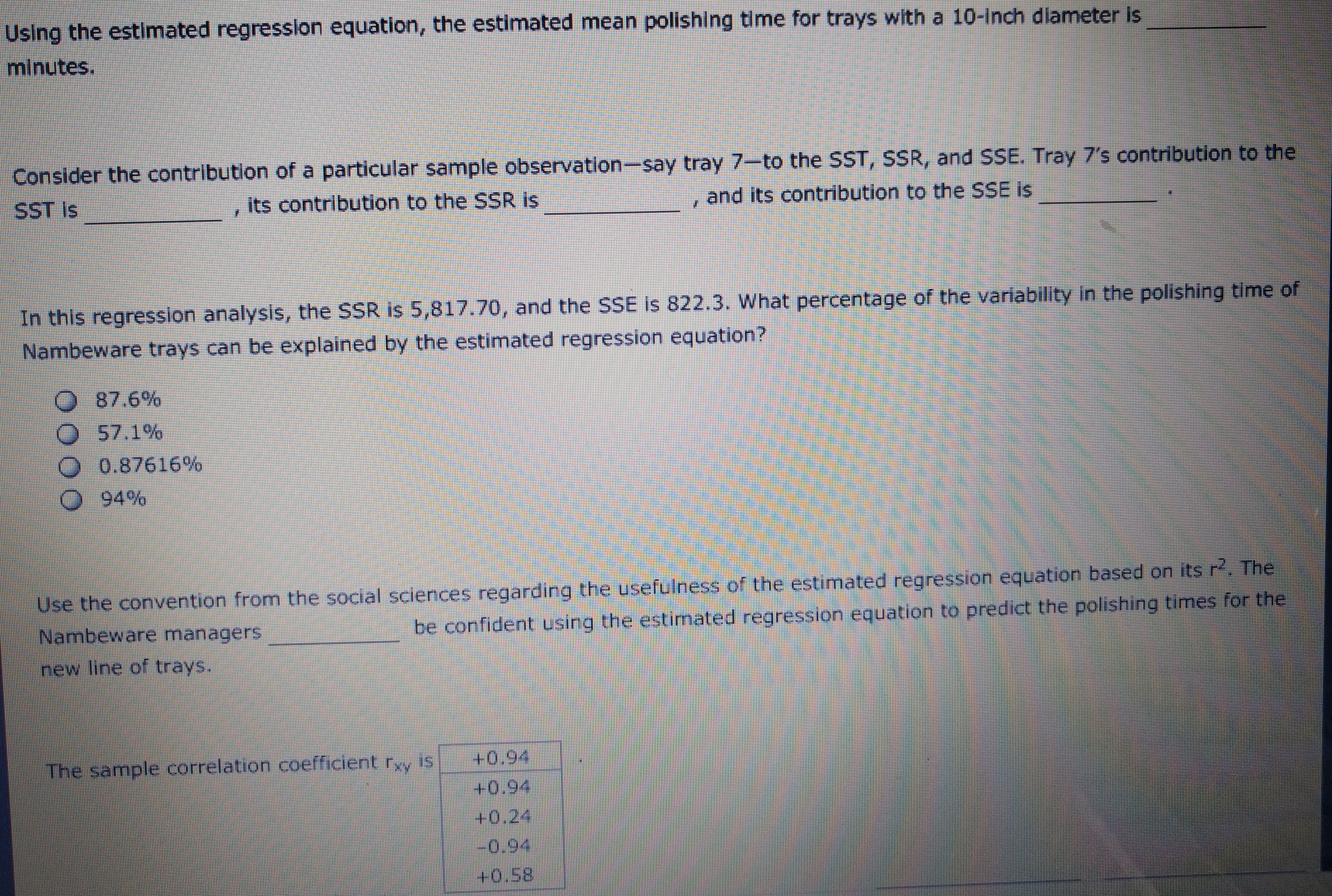 of its tableware pieces and collects data on the type of piece