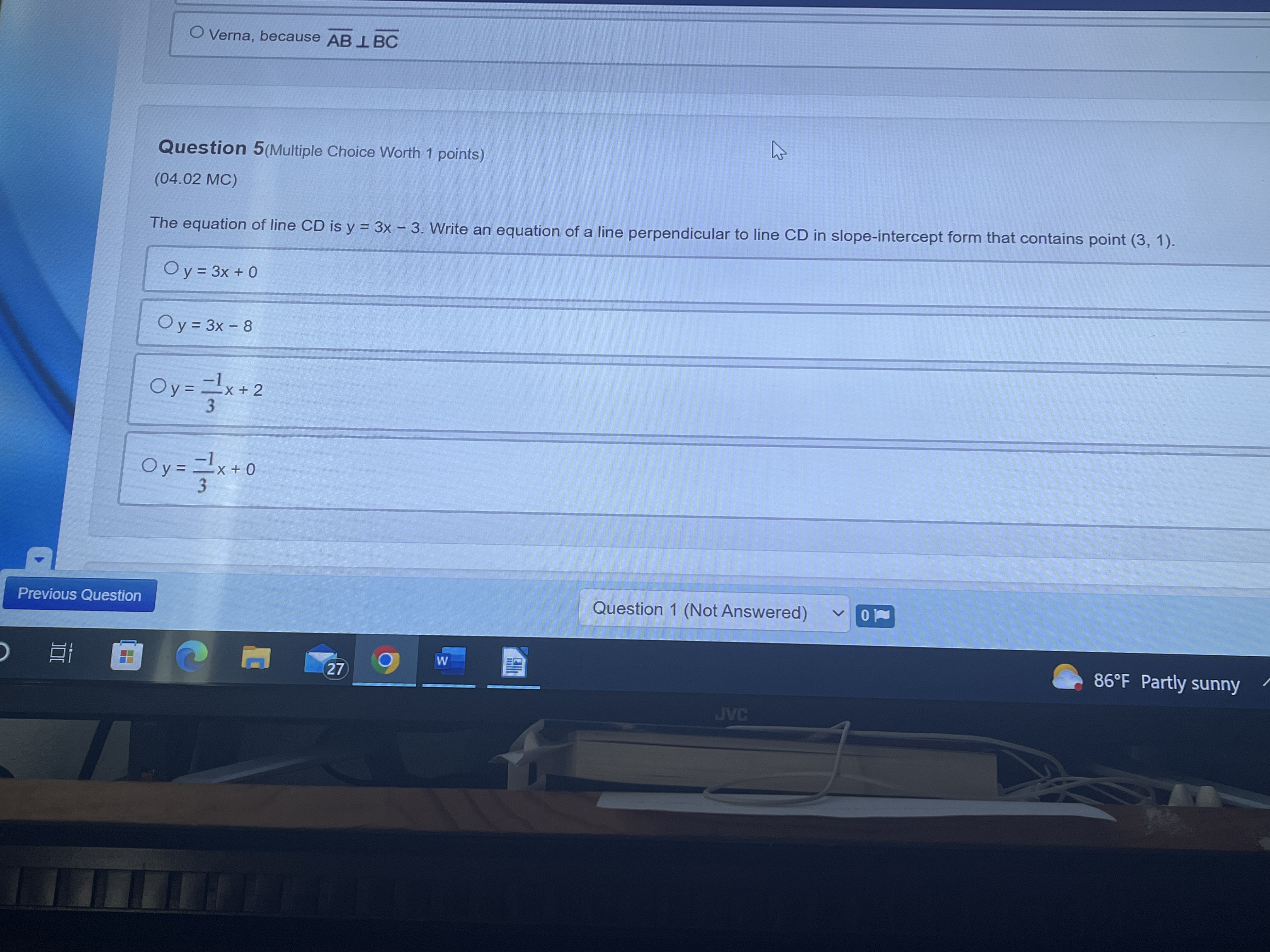at A (2, 3), B (4, 4), and C (6, 3). Zackery