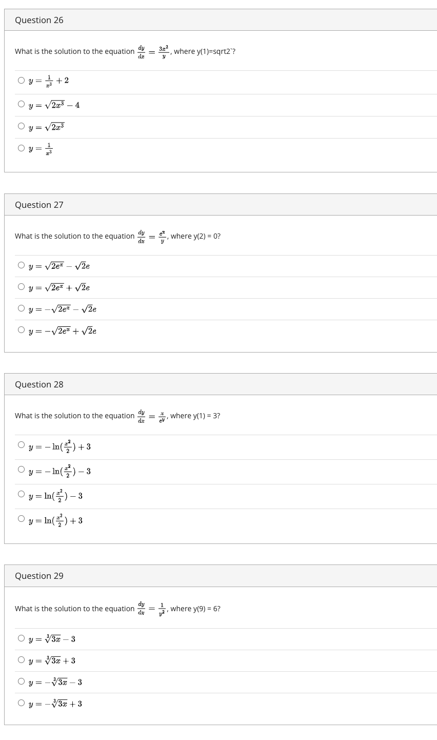 is the volume of the magic eight ball? 26 O O 9