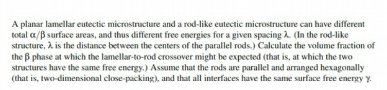 A planar lamellar eutectic microstructure and a rod-like eutectic microstructure can