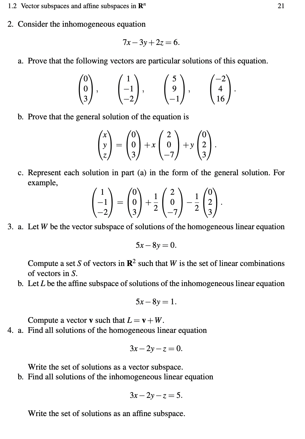 10 8 b. Prove that the general solution of the equation is