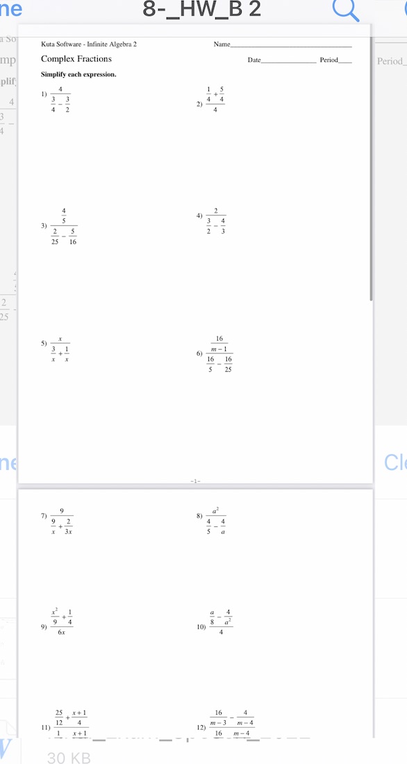  ne 8- HW_B 2 a So Kuta Software - Infinite Algebra