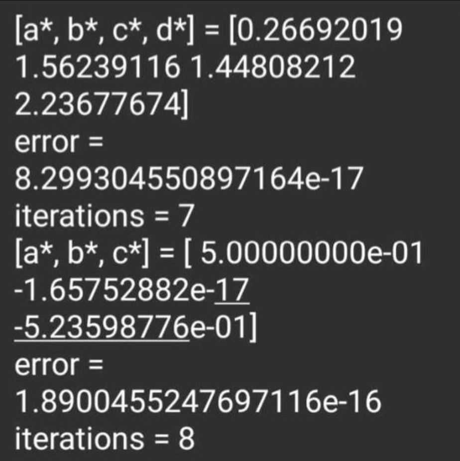 = 11 4a2 + 2bc - 10c + 2ad- = -7 -3ad
