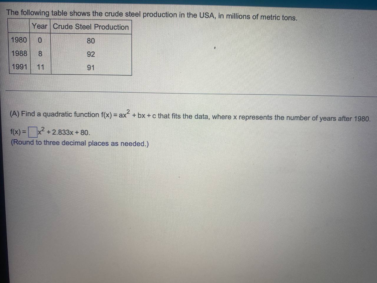5z = 22 Select the correct choice below and fill in any