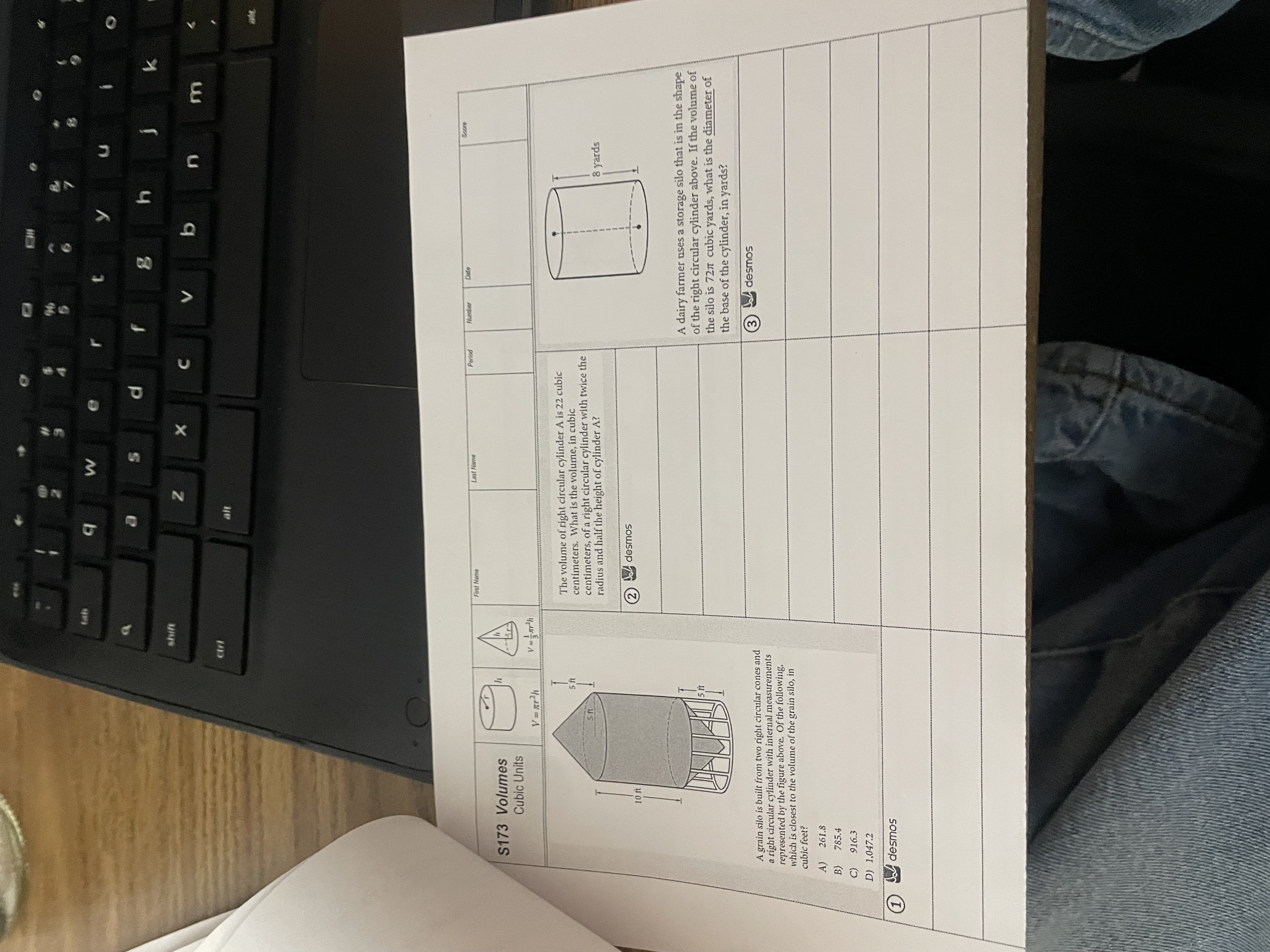 lines ( and m are parallel and allel. If the measure of
