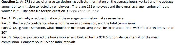 Please use R to solve if possiblePlease include all the code usedThank