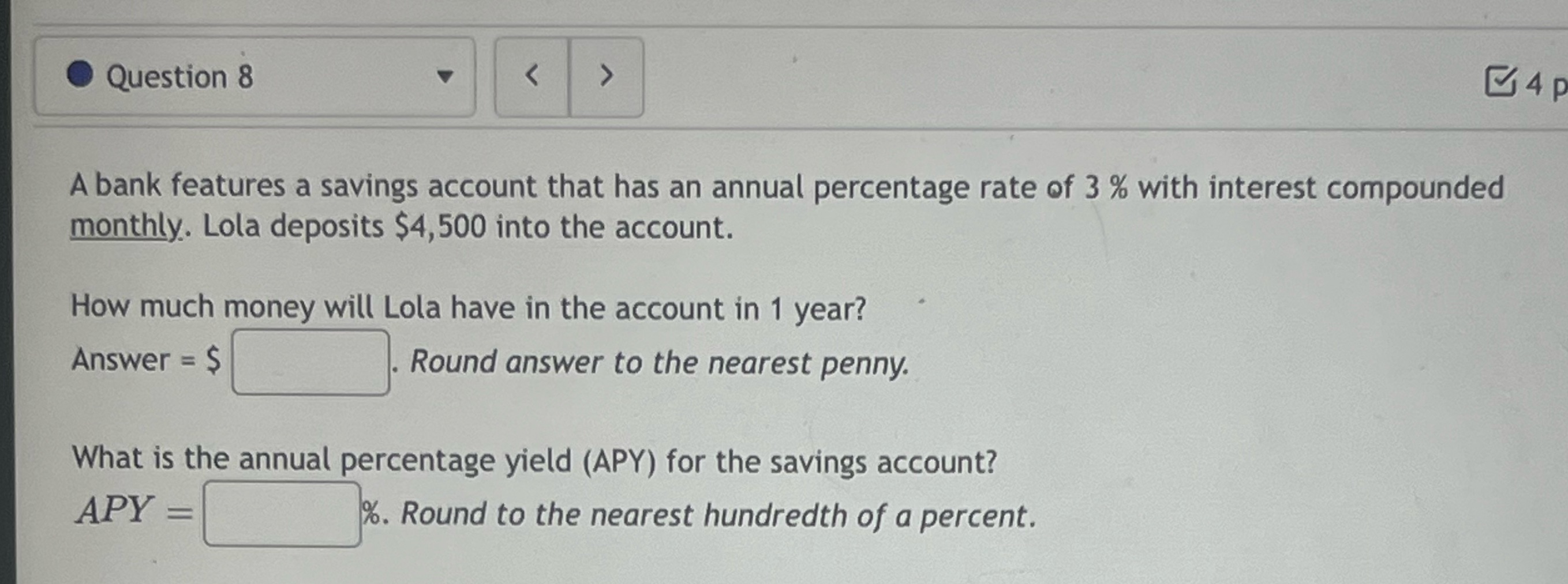 8. Please help me practice this I can't seem to get the