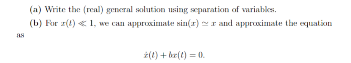 of variables. (b) For r(t)