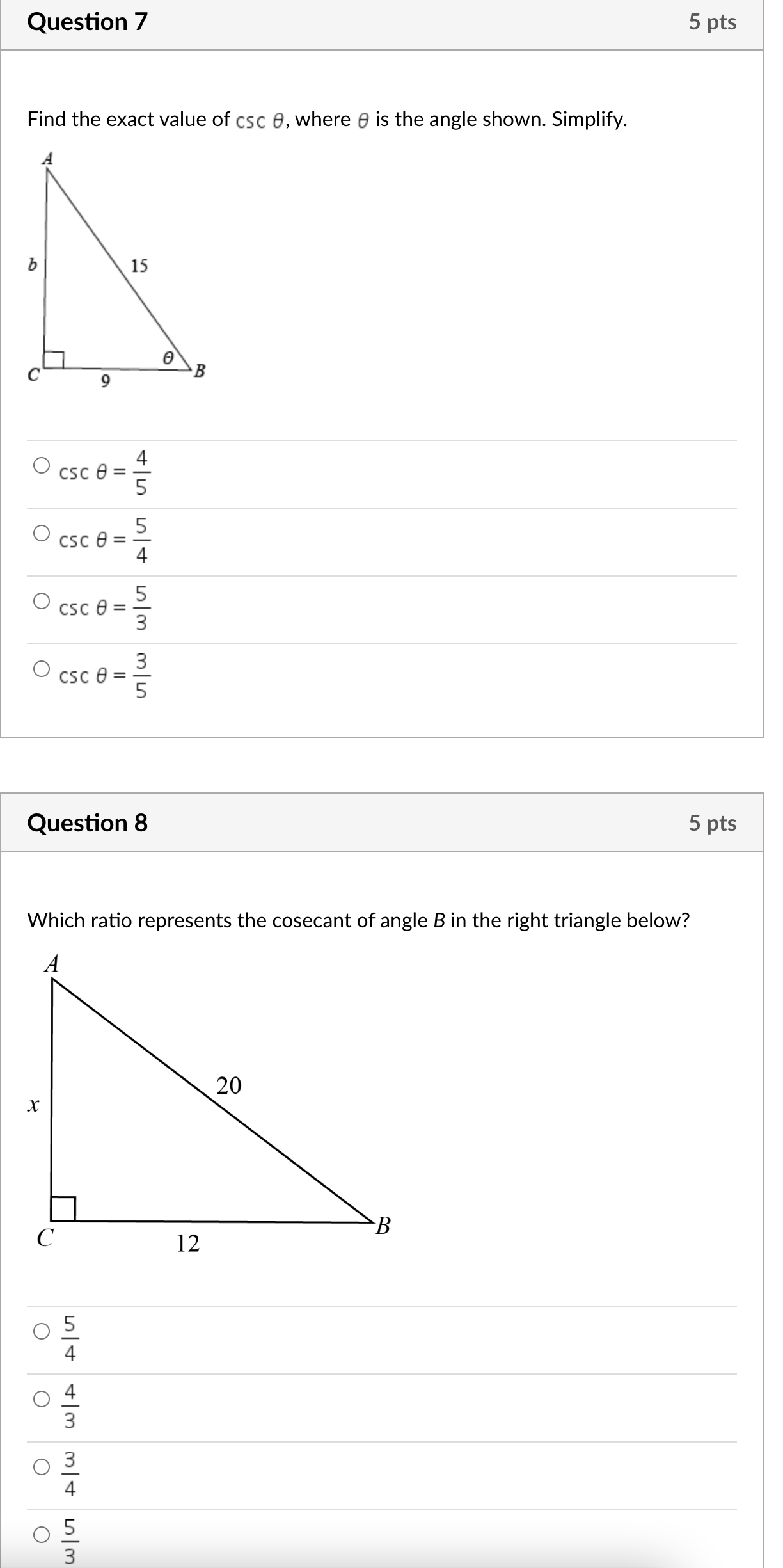 feet Type your numerical answer below. Question 2 5 pts Use the