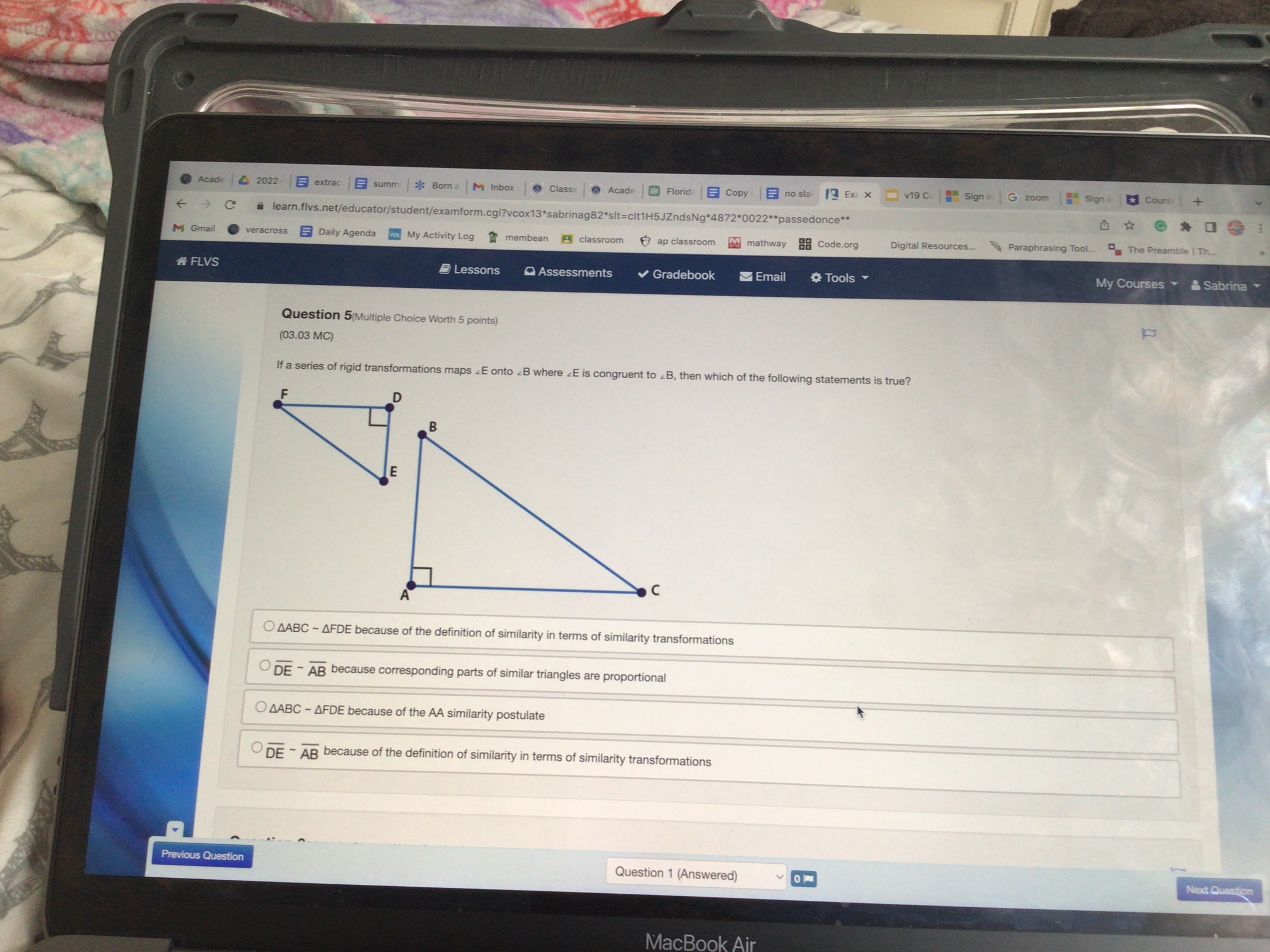 ft 450 ft 350 ft B 250 ft OP Part A: Identify