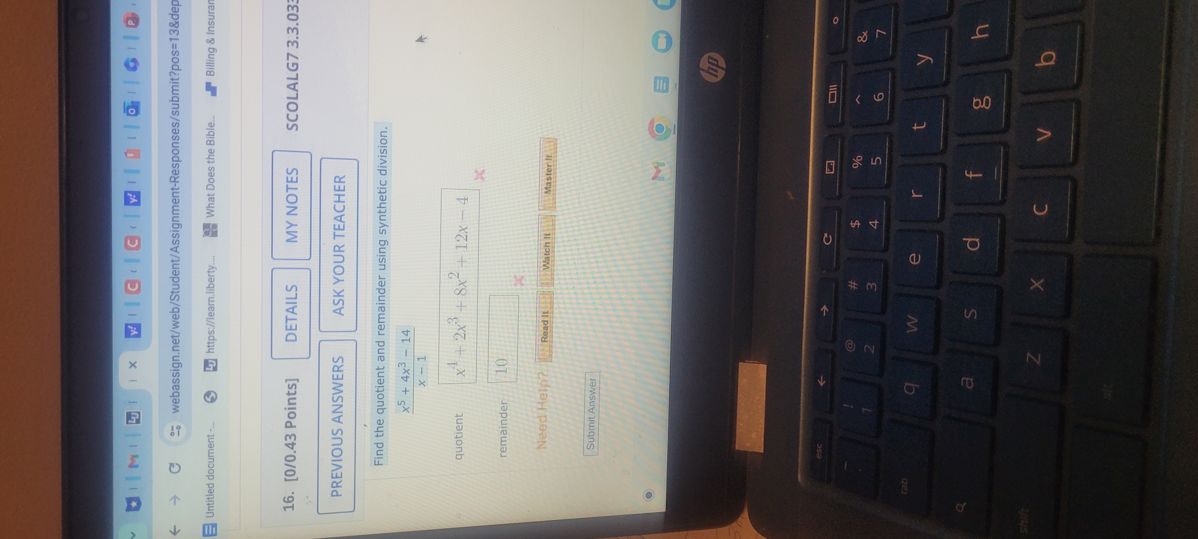 a function f is given. Use the graph to estimate the following.