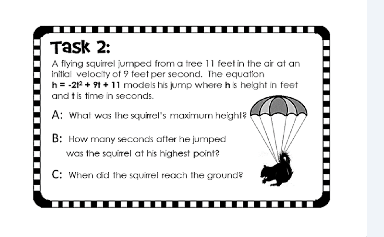 4 feet off the ground. He tosses his toy up into the