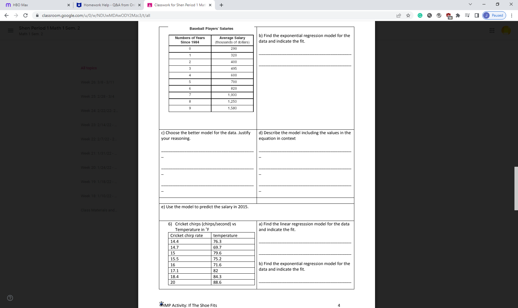 :Classwork for Shen Period 1 Mati X + X + -> C