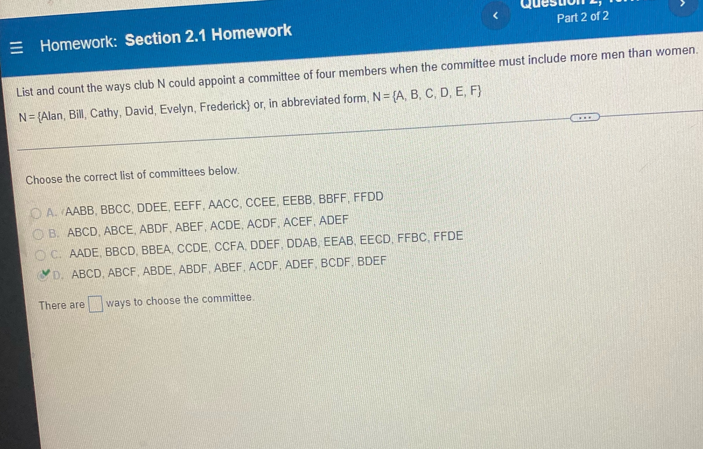 Please help me answer part two that is blank Questvi = Homework: