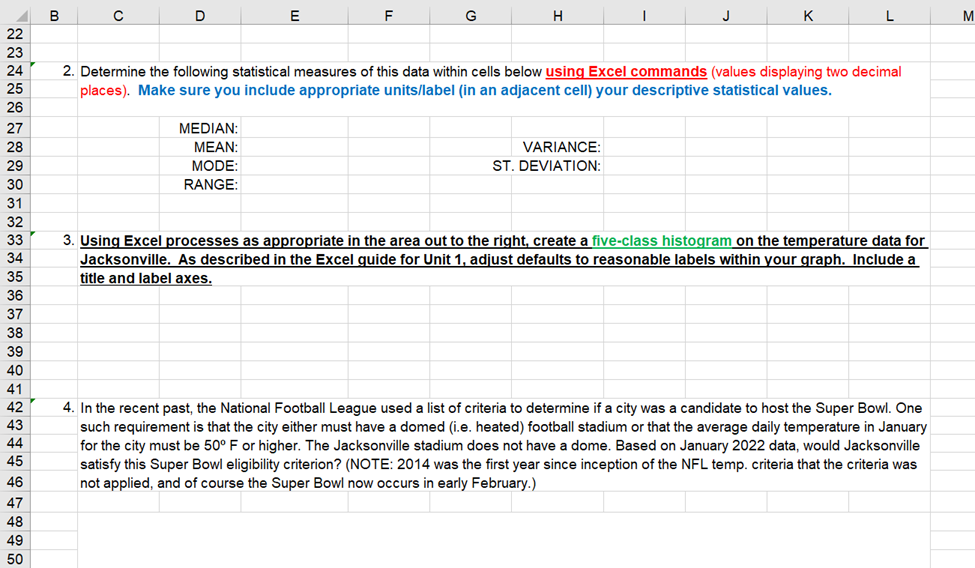 H | J K L 6 General Instructions: Make sure to save