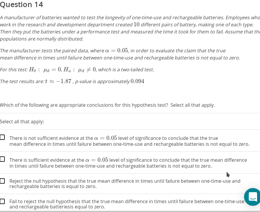 in School B diagnosed with ADHD is m. State the null hypothesis