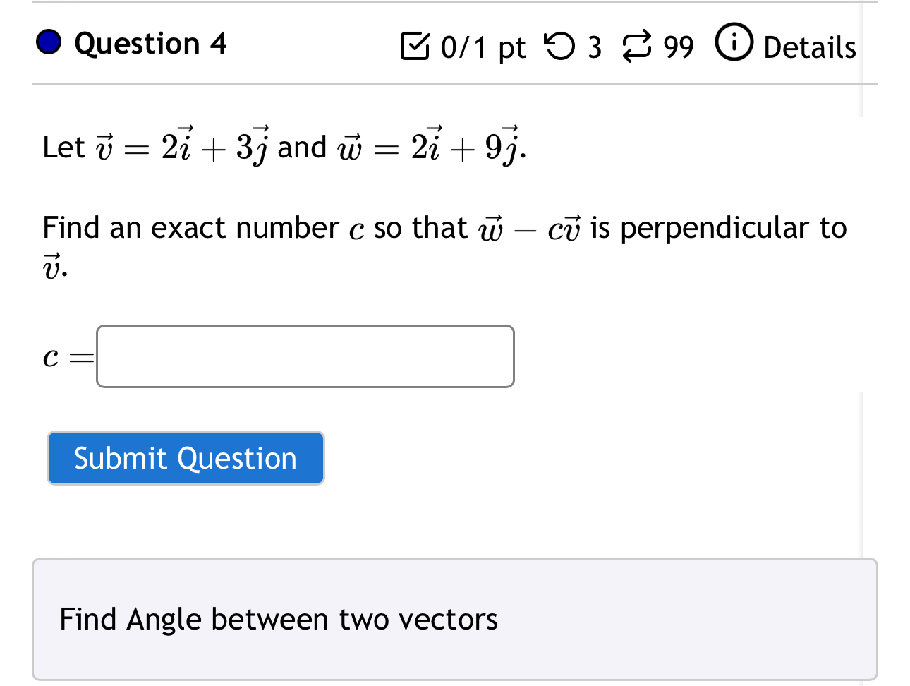 Let u = (-1, 2, -3) and U = (1, 5, -5)