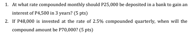 Please answer this, show your solutions in paper. I will give you
