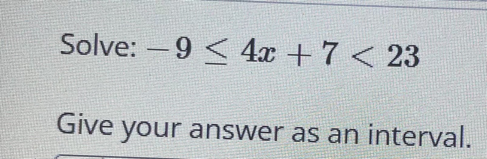  \fGiven f(x = 2x + 7 a) Evaluate f( - 1)
