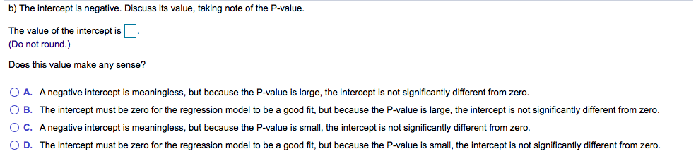 0.3198 Run Time 0.62 0.20 3.10 0.0061 Print Done\fa) Explain in words