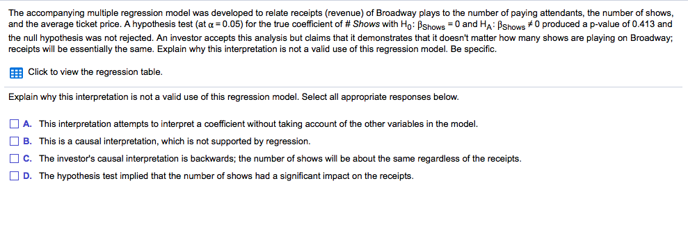(SM) R squared = 99.9% R squared (adjusted) = 99.9% s =