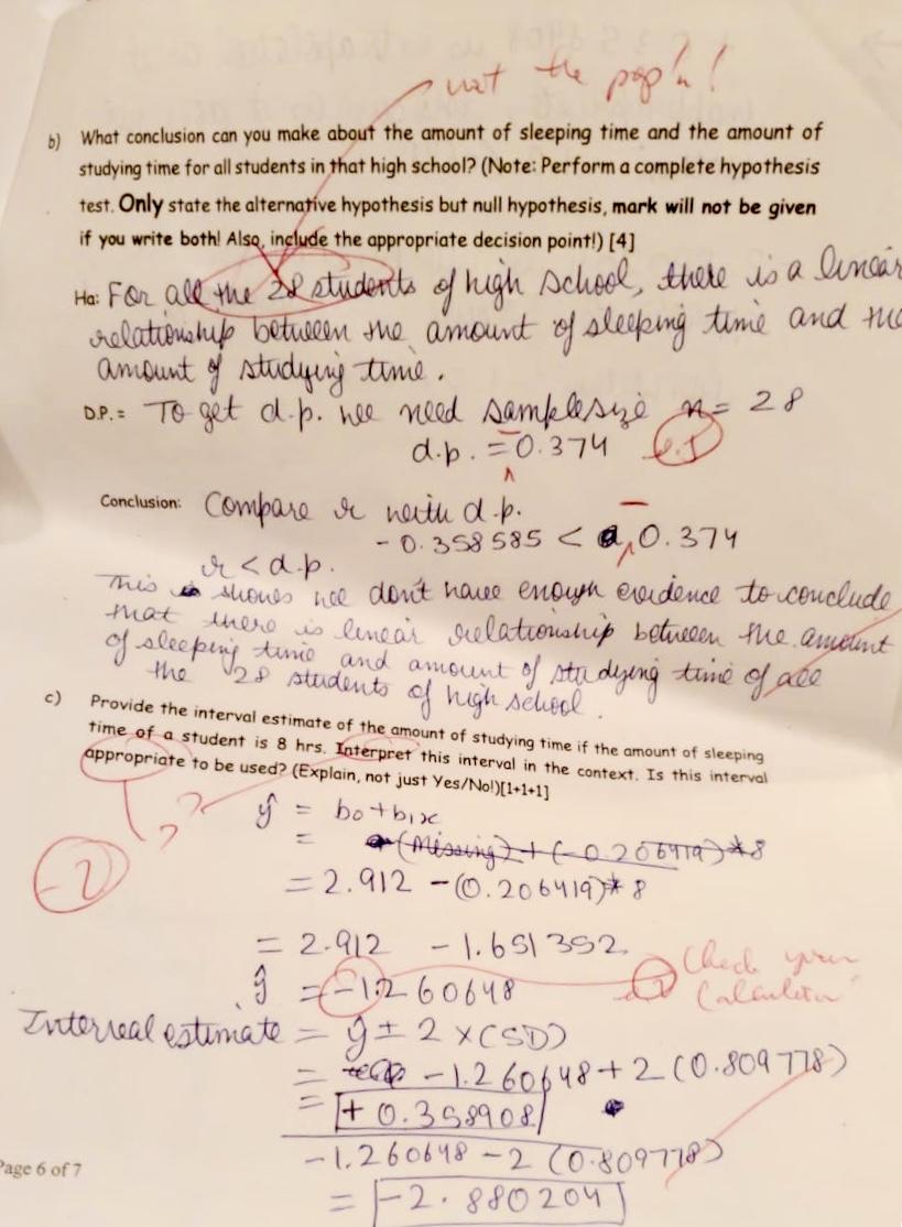 people said longer sleeping time can improve the amount of studying time