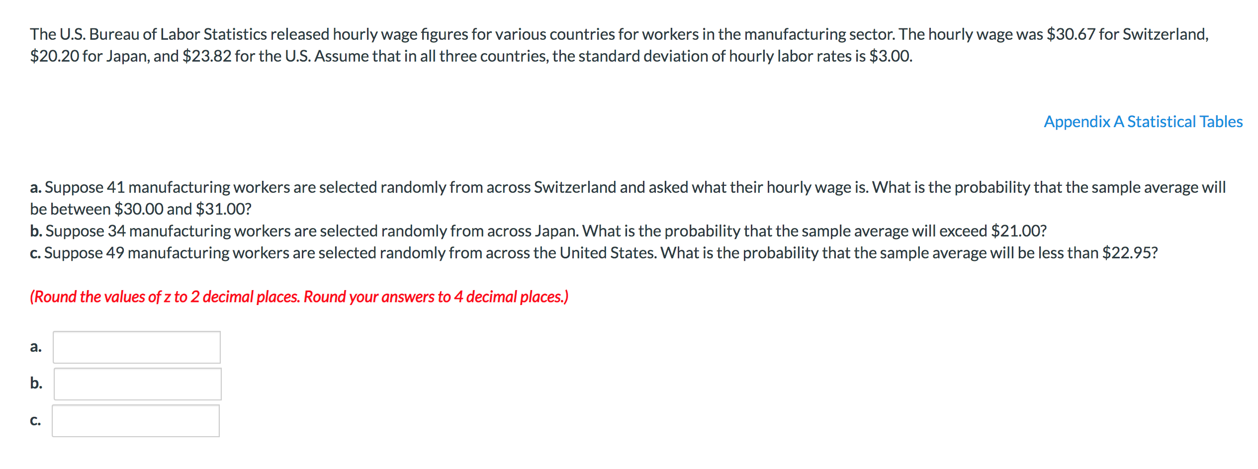 I need some help with my managerial statistical homework The US. Bureau