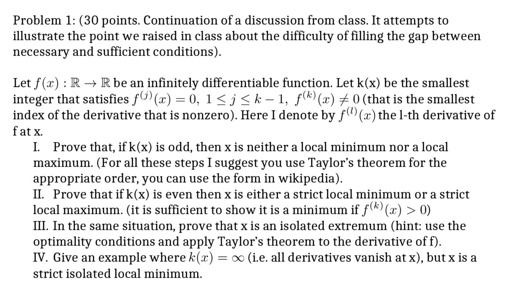 Please help me solve it. Problem 1: (30 points. Continuation of a
