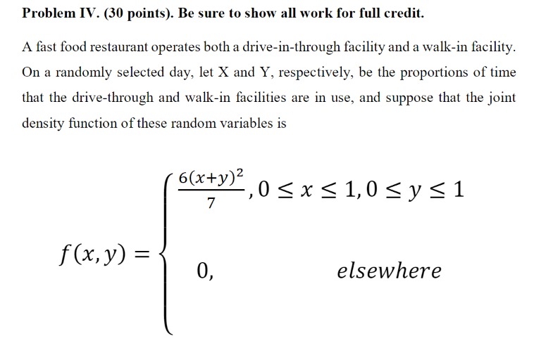 2 13 146% = 9. A fast-food restaurant operates both a drive