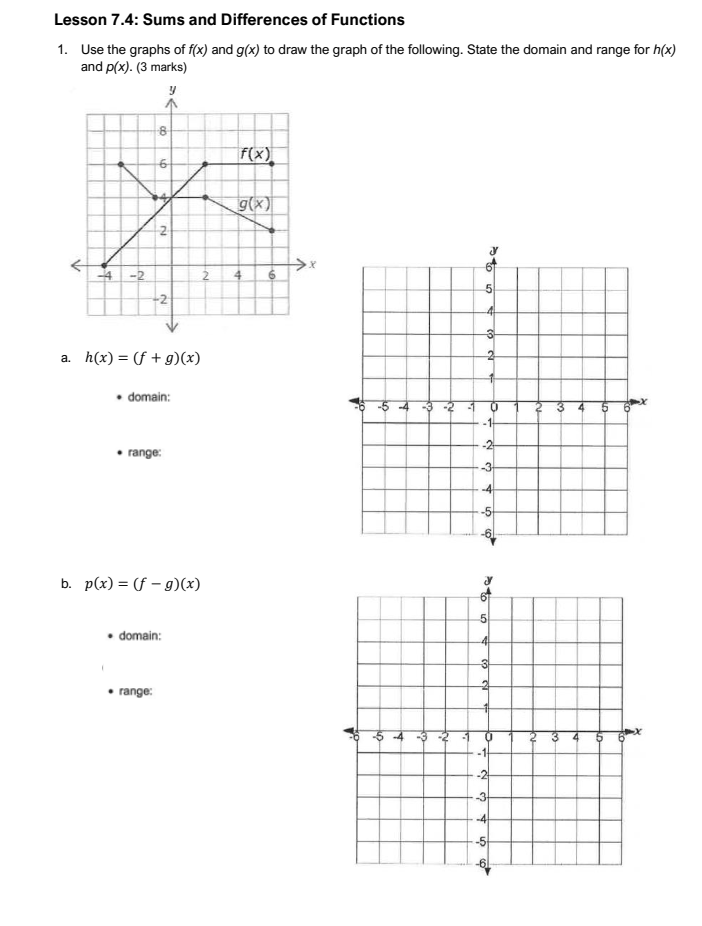 Rational Functions 1. Sketch the graph of the rational function, } =