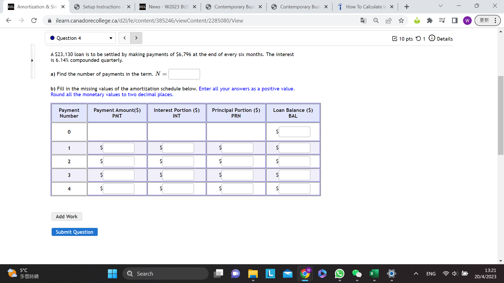  D2L Amortization & Sin| X Setup Instructions & X D2L News