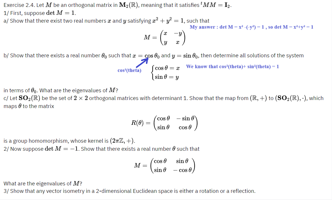 Hello, I would like to have the answer to this exercise if