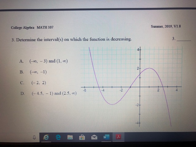 equation / (x) = 0 has exactly three real-number solutions. B. There