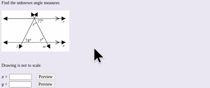 the 4 math problems in the images. 1 2 4 3 5