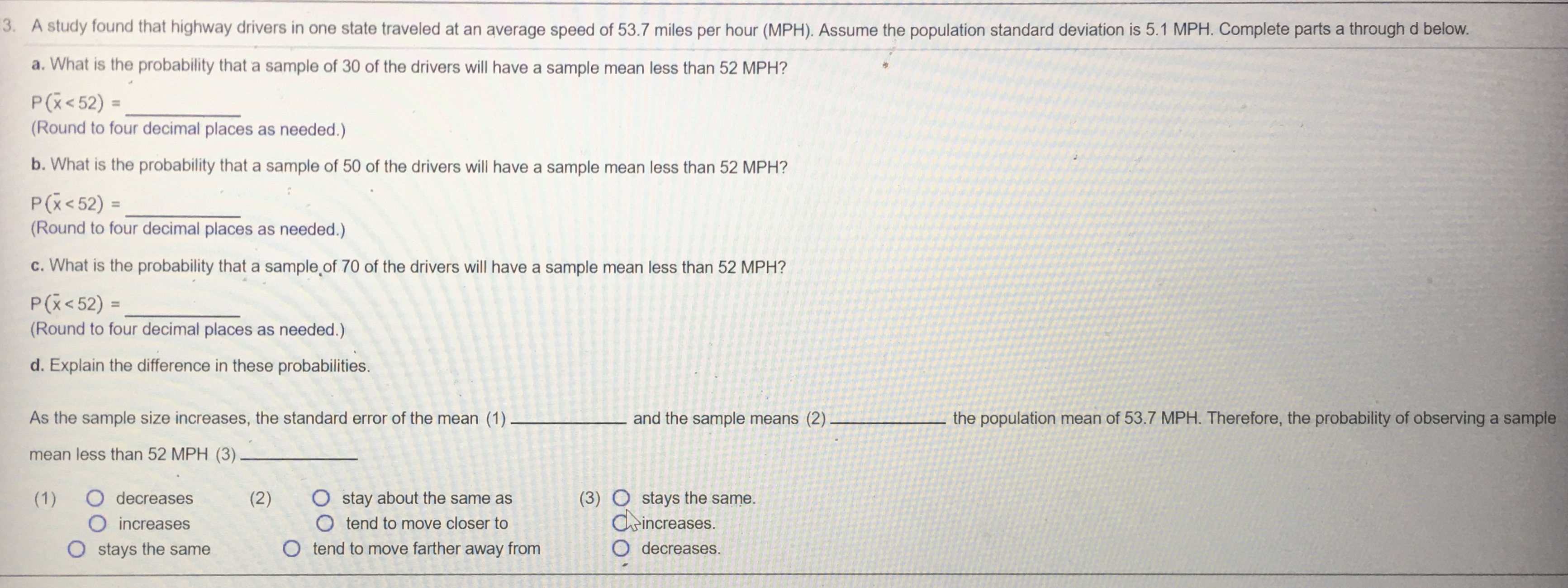 9. A sample of 140 is drawn from a population with a