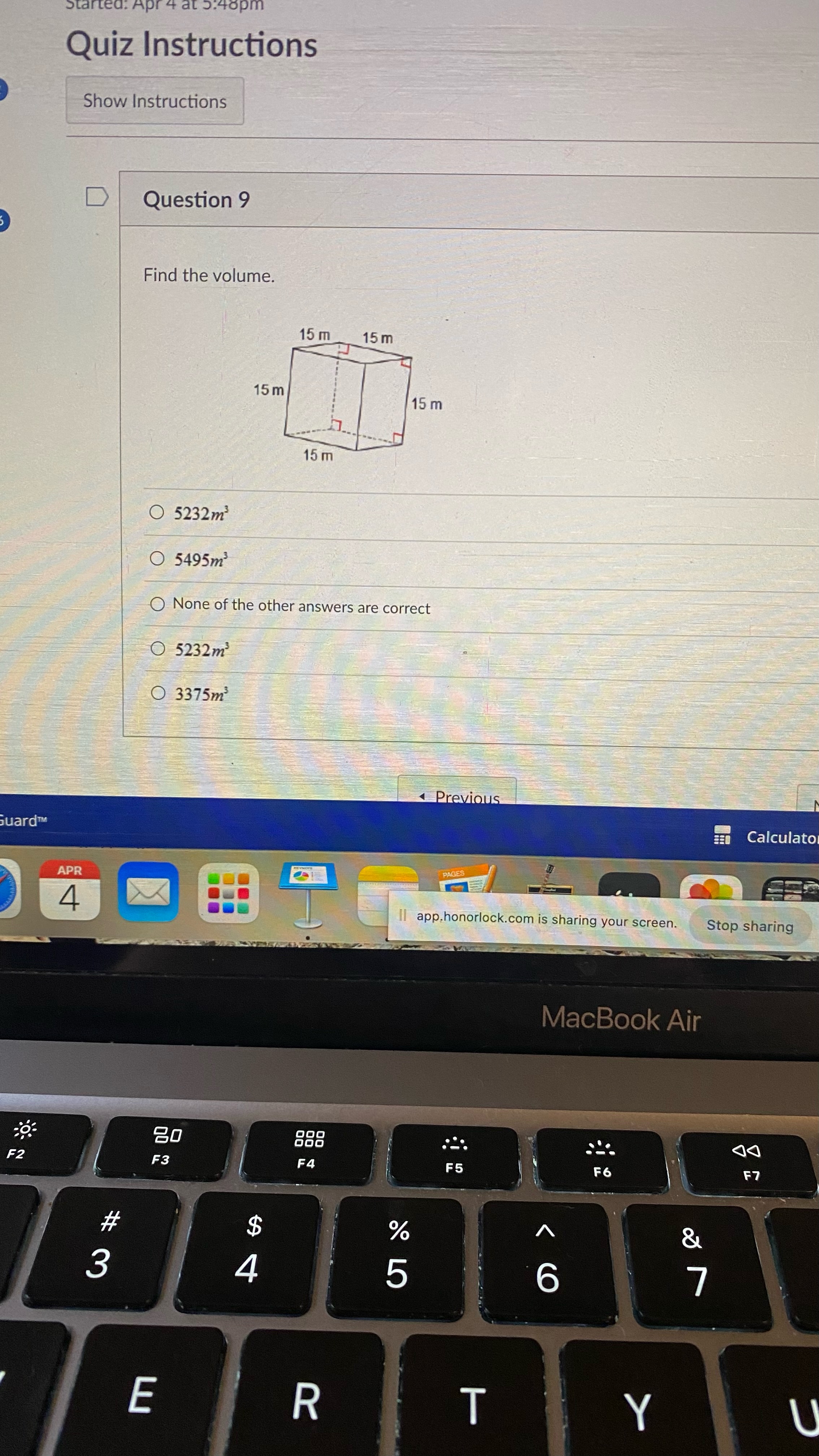 Stop sharing MacBook Air 20 988 DD F3 F4 F5 F6 F7