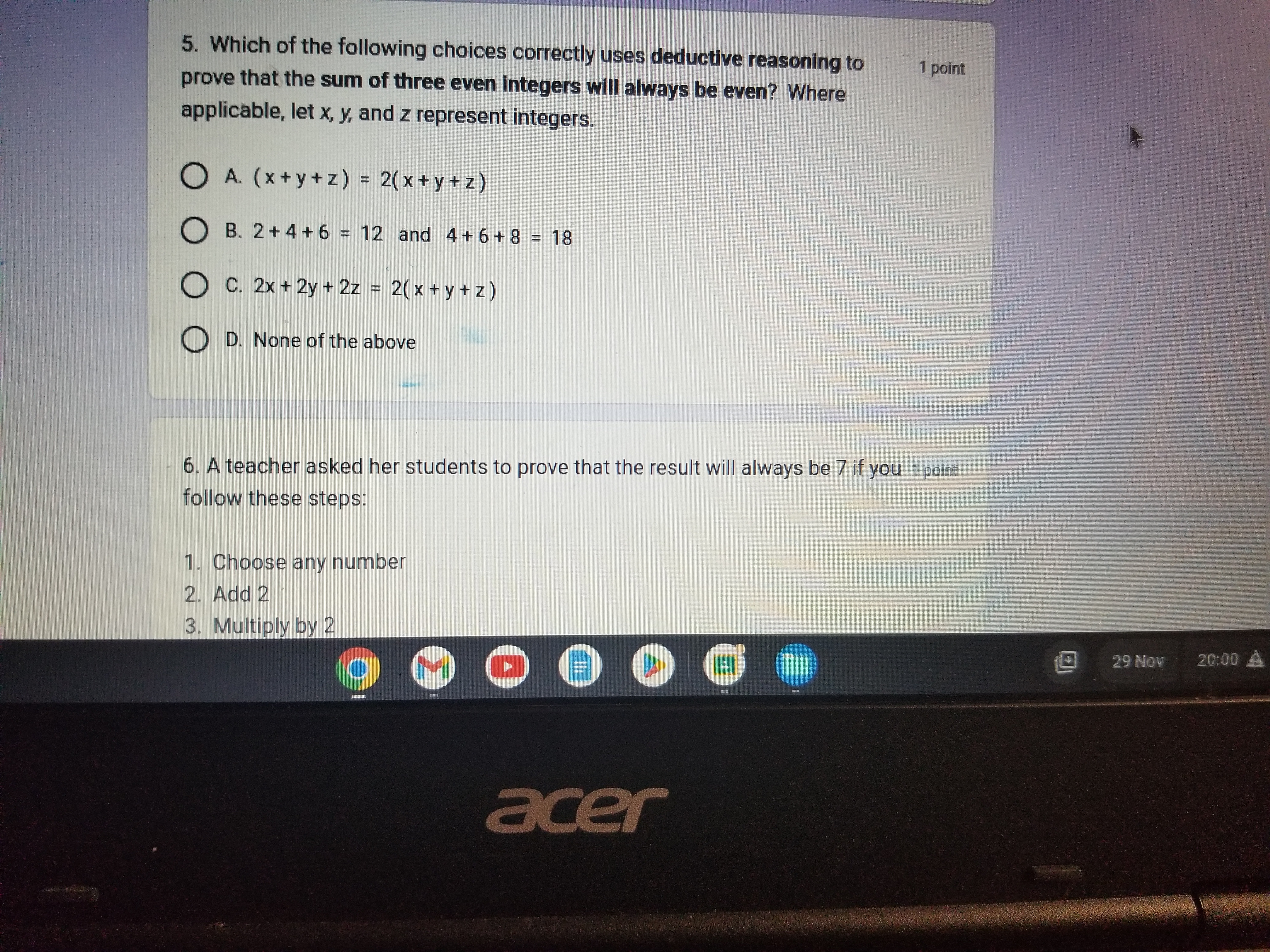 deductions about Garfield: i) Garfield is a mammal ii) Garfield is warm-blooded