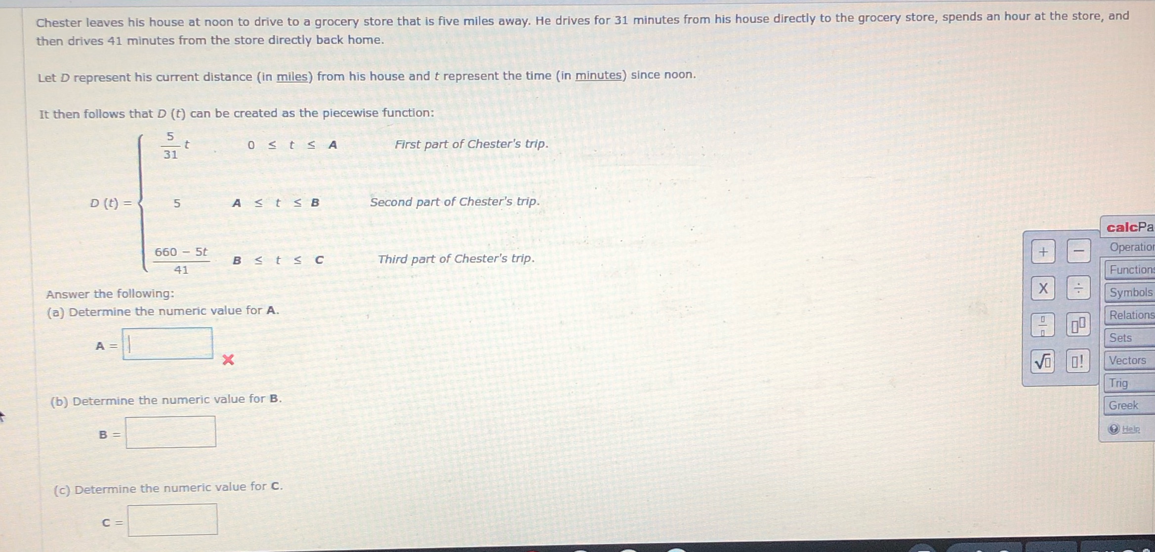 HW3.2B (2) hello please answer questions (a) through (c). Double check work