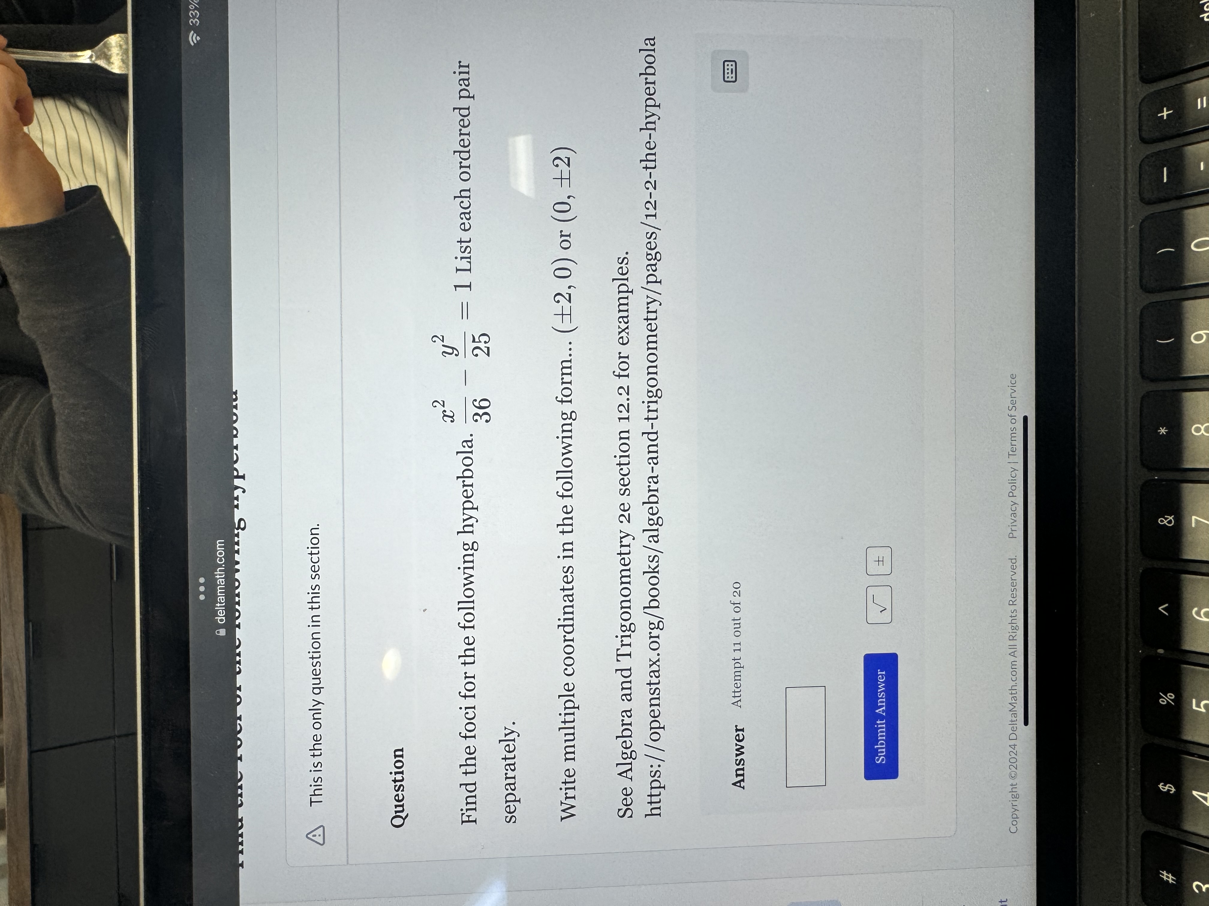 Show Example Determine the equation of the circle graphed below. 10 PM