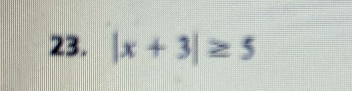 Use interval notation to express the solution set of each inequality. \f