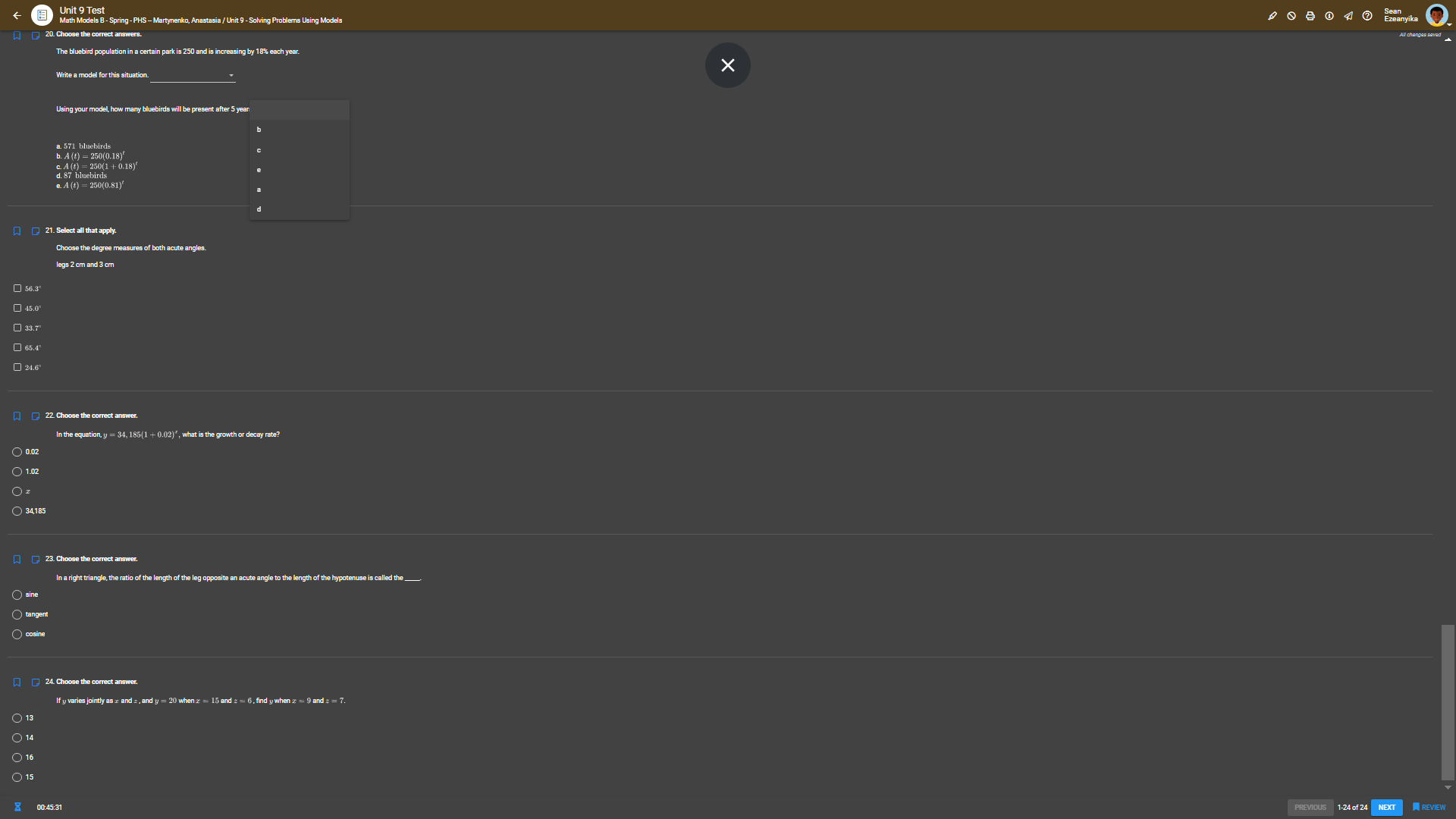 All changes saved O V15 0 2 01 0 V0.25 4. Choose