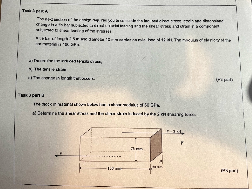 Task 3...need complete and accurate solution as soon as possible Task 3