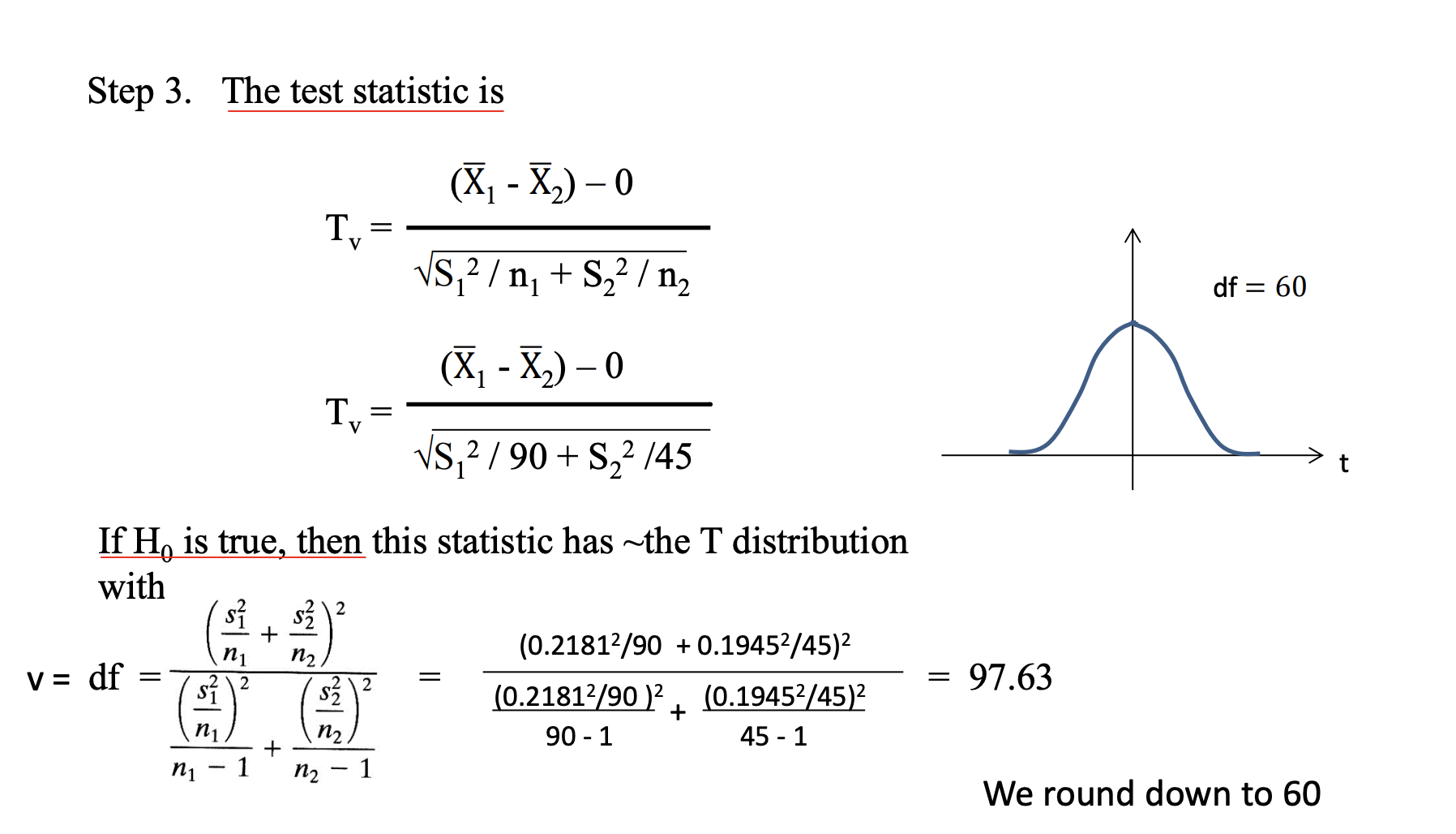 the heights of five 3-year-old leyland cypress trees growing in South America