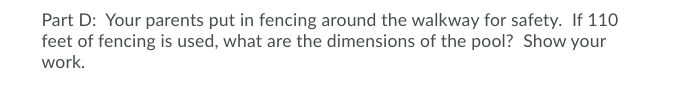 represented by x. write a simplified expression that would represents the perimeter