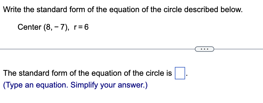 Determine the equation of the line that satisfies the stated requirements. Put