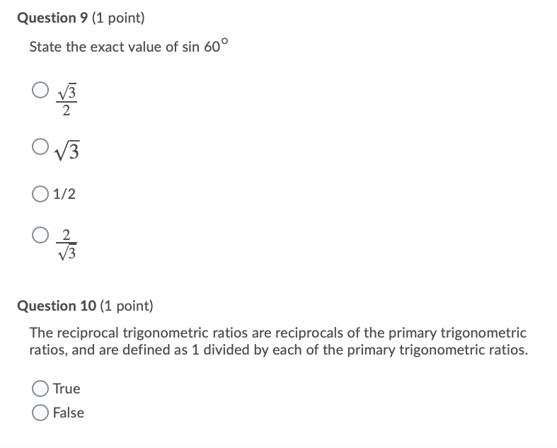 because the unknown variable can be expressed in the denominator, making calculations